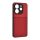 gigapack Redmi Note 14 4G GIGAPACK Szilikon telefonvédő ütésállóság, csíkos, PIROS