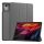 gigapack Lenovo Tab K11 Plus GIGAPACK Tok álló, bőr hatású aktív FLIP, asztali tartó, SÖTÉTSZÜRKE