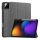 gigapack Xiaomi Pad 7 Pro GIGAPACK Tok álló, bőr hatású aktív FLIP, ceruza tartó, SÖTÉTSZÜRKE