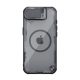 NILLKIN iPhone 16e NILLKIN ICEBLADE PROP szilikon telefonvédő ütésállóság, MagSafe, FEKETE