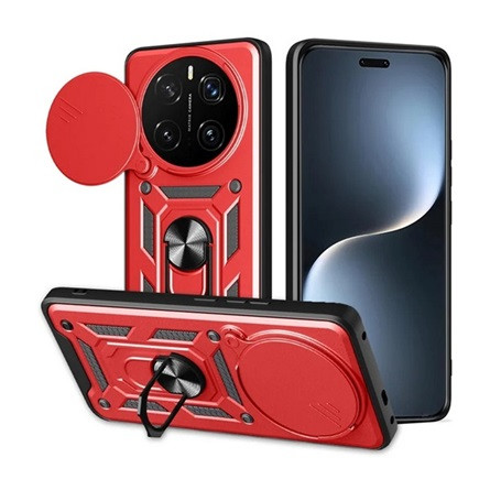 gigapack Honor Magic7 Pro GIGAPACK Defender szilikon telefonvédő ütésállóság, kameravédő, PIROS