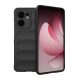 gigapack Oppo Reno 13 F 5G GIGAPACK Szilikon telefonvédő ütésállóság, 3D, FEKETE