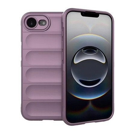 gigapack iPhone 16e GIGAPACK Szilikon telefonvédő ütésállóság, 3D, LILA