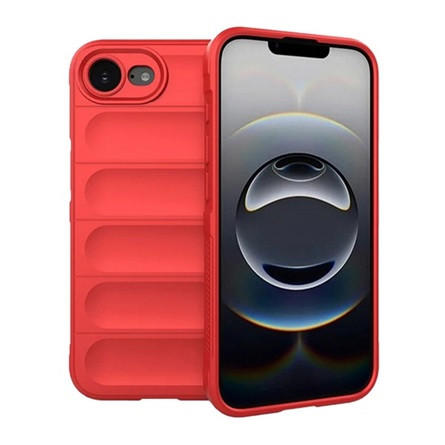 gigapack iPhone 16e GIGAPACK Szilikon telefonvédő ütésállóság, 3D, PIROS