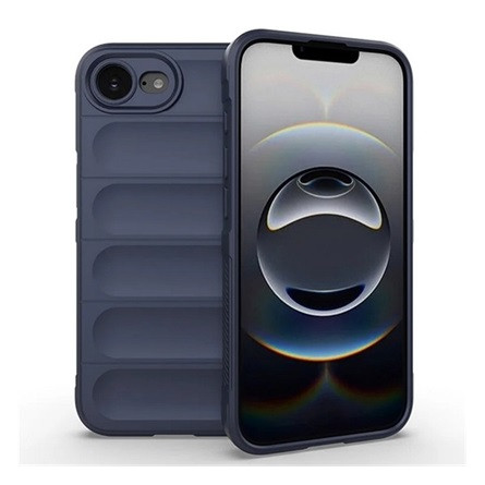 gigapack iPhone 16e GIGAPACK Szilikon telefonvédő ütésállóság, 3D, SÖTÉTKÉK