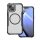 gigapack iPhone 15 GIGAPACK Szilikon telefonvédő ütésállóság, MagSafe, FEKETE