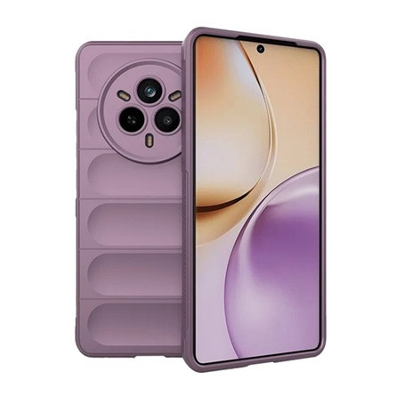 gigapack Realme 14 Pro GIGAPACK Szilikon telefonvédő ütésállóság, 3D, LILA