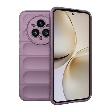 gigapack Realme 14 Pro Plus GIGAPACK Szilikon telefonvédő ütésállóság, 3D, LILA