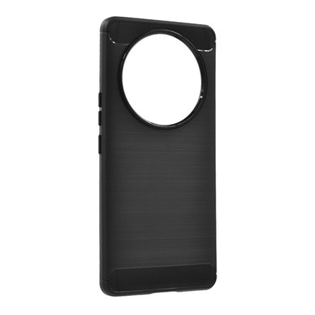 gigapack Realme 14 Pro Plus GIGAPACK Szilikon telefonvédő ütésállóság, karbon minta, FEKETE