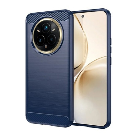 gigapack Realme 14 Pro Plus GIGAPACK Szilikon telefonvédő ütésállóság, karbon minta, SÖTÉTKÉK