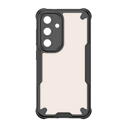 gigapack Samsung S25 GIGAPACK Defender szilikon telefonvédő ütésállóság, kameravédő, FEKETE