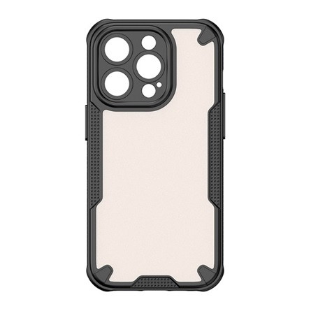 gigapack iPhone 14 Pro GIGAPACK Defender szilikon telefonvédő ütésállóság, kameravédő, FEKETE