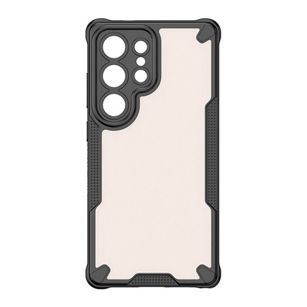 gigapack Samsung S25 Ultra GIGAPACK Defender szilikon telefonvédő ütésállóság, kameravédő, FEKETE