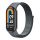 gigapack Xiaomi Smart Band 9 GIGAPACK Pótszíj egyedi méret, légáteresztő, VILÁGOSSZÜRKE