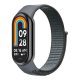 gigapack Xiaomi Smart Band 9 GIGAPACK Pótszíj egyedi méret, légáteresztő, VILÁGOSSZÜRKE