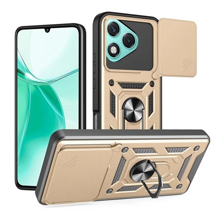 gigapack Honor 400 Lite GIGAPACK Defender szilikon telefonvédő ütésállóság, kameravédő, ARANY