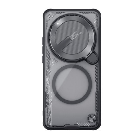 NILLKIN Xiaomi 15 Ultra NILLKIN ICEBLADE PROP szilikon telefonvédő ütésállóság, MagSafe, FEKETE
