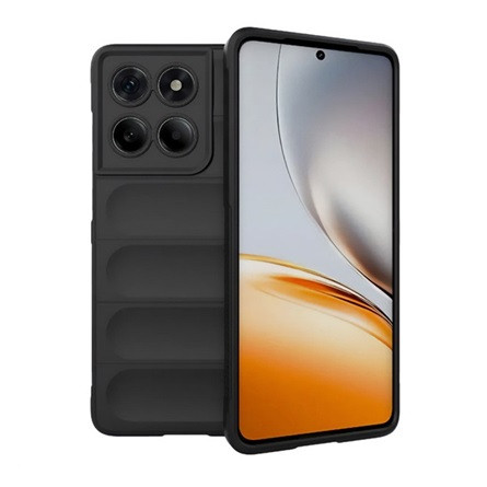 gigapack Motorola Edge 60 Fusion 5G GIGAPACK Szilikon telefonvédő ütésállóság, 3D, FEKETE