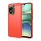 gigapack Redmi A5 4G GIGAPACK Szilikon telefonvédő ütésállóság, karbon minta, PIROS