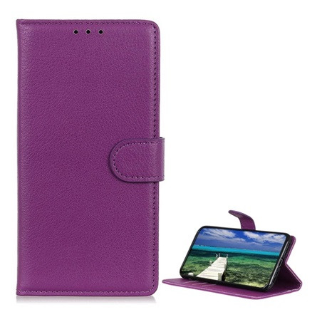 gigapack Samsung Xcover 7 Pro GIGAPACK Tok álló, bőr hatású FLIP, prémium, LILA