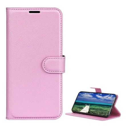 gigapack Samsung Xcover 7 Pro GIGAPACK Tok álló, bőr hatású FLIP, prémium, RÓZSASZÍN