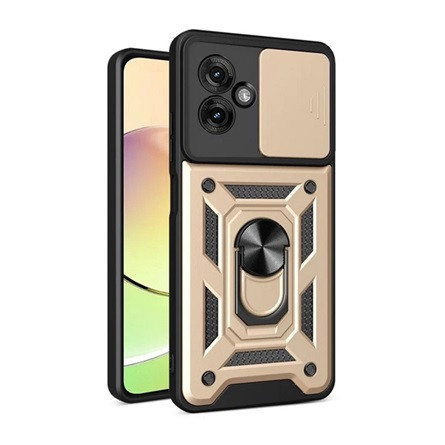 gigapack Motorola Moto G55 5G GIGAPACK Defender szilikon telefonvédő ütésállóság, kameravédő, ARANY