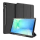 DUX DUCIS Samsung Tab S10 FE Plus WIFI DUX DUCIS DOMO tok álló, bőr hatású aktív FLIP, ceruza tartó, FEKETE