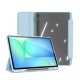 DUX DUCIS Samsung Tab S10 FE Plus WIFI DUX DUCIS TOBY tok álló, bőr hatású aktív FLIP, ceruza tartó, VILÁGOSKÉK