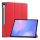 gigapack Samsung Tab S10 FE Plus LTE GIGAPACK Tok álló, bőr hatású aktív FLIP, ceruza tartó, PIROS
