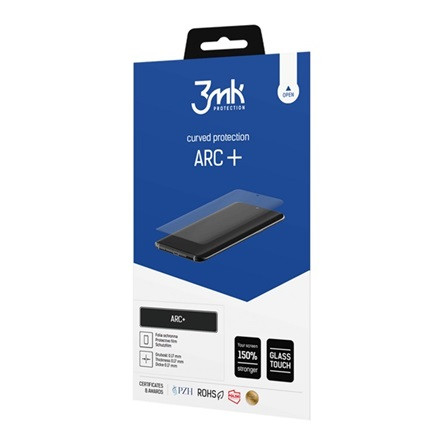 3MK Samsung Xcover 7 Pro 3MK ARC+ képernyővédő fólia full screen, PET, ÁTLÁTSZÓ