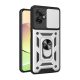 gigapack Motorola Moto G55 5G GIGAPACK Defender szilikon telefonvédő ütésállóság, kameravédő, EZÜST