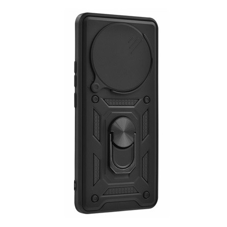 gigapack Redmi Note 14 Pro 4G GIGAPACK Defender szilikon telefonvédő ütésállóság, kameravédő, FEKETE