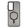 gigapack Samsung A16 4G GIGAPACK Szilikon telefonvédő ütésállóság, MagSafe, FEKETE