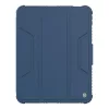 NILLKIN IPAD 11 (2025) NILLKIN BUMPER PRO szilikon telefonvédő aktív FLIP, asztali tartó, SÖTÉTKÉK