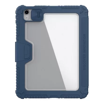 NILLKIN IPAD 11 (2025) NILLKIN BUMPER PRO szilikon telefonvédő aktív FLIP, asztali tartó, SÖTÉTKÉK