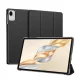 DUX DUCIS Honor Pad X9a DUX DUCIS DOMO tok álló, bőr hatású aktív FLIP, asztali tartó, FEKETE