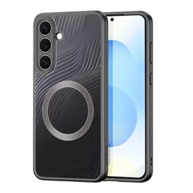  DUX DUCIS Samsung S25 FE DUX DUCIS AIMO szilikon telefonvédő ütésállóság, hullám, FEKETE