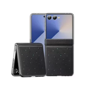   DUX DUCIS Samsung Z Flip7 DUX DUCIS STEX szilikon telefonvédő ütésállóság, csillag, FEKETE