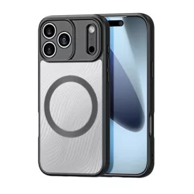   DUX DUCIS iPhone 17 Pro DUX DUCIS AIMO szilikon telefonvédő ütésállóság, hullám, FEKETE