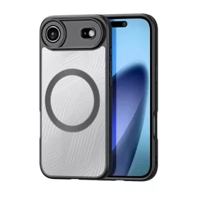   DUX DUCIS iPhone 17 Air DUX DUCIS AIMO szilikon telefonvédő ütésállóság, hullám, FEKETE