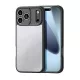 DUX DUCIS iPhone 17 Pro Max DUX DUCIS AIMO szilikon telefonvédő ütésállóság, hullám, FEKETE