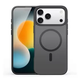   DUX DUCIS iPhone 17 Pro DUX DUCIS YIND szilikon telefonvédő ütésállóság, MagSafe, FEKETE