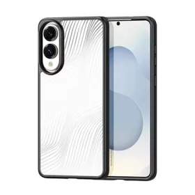   DUX DUCIS Samsung S25 Edge DUX DUCIS AIMO szilikon telefonvédő ütésállóság, hullám, FEKETE