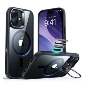   ESR iPhone 17 ESR CLASSIC HYBRID szilikon telefonvédő ütésállóság, MagSafe, FEKETE