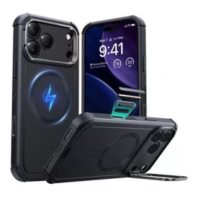   ESR iPhone 17 Pro ESR CYBER szilikon telefonvédő ütésállóság, MagSafe, FEKETE