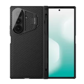   NILLKIN Samsung Z Fold7 NILLKIN CAMSHIELD PROP szilikon telefonvédő ütésállóság, érintő ceruza, FEKETE