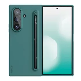   NILLKIN Samsung Z Fold7 NILLKIN FLEX PURE FOLD szilikon telefonvédő ultravékony, matt + érintő ceruza, VILÁGOSZÖLD