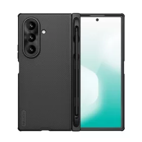   NILLKIN Samsung Z Fold7 NILLKIN SUPER FROSTED FOLD műanyag telefonvédő gumírozott, érintő ceruza, FEKETE