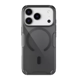   NILLKIN iPhone 17 Pro NILLKIN NATURE PRO MAGNETIC műanyag telefonvédő ütésállóság, MagSafe, FEKETE