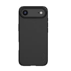   NILLKIN iPhone Air NILLKIN SUPER FROSTED PRO MAGNETIC műanyag telefonvédő mágneses, gumírozott, ÁTLÁTSZÓ/FEKETE